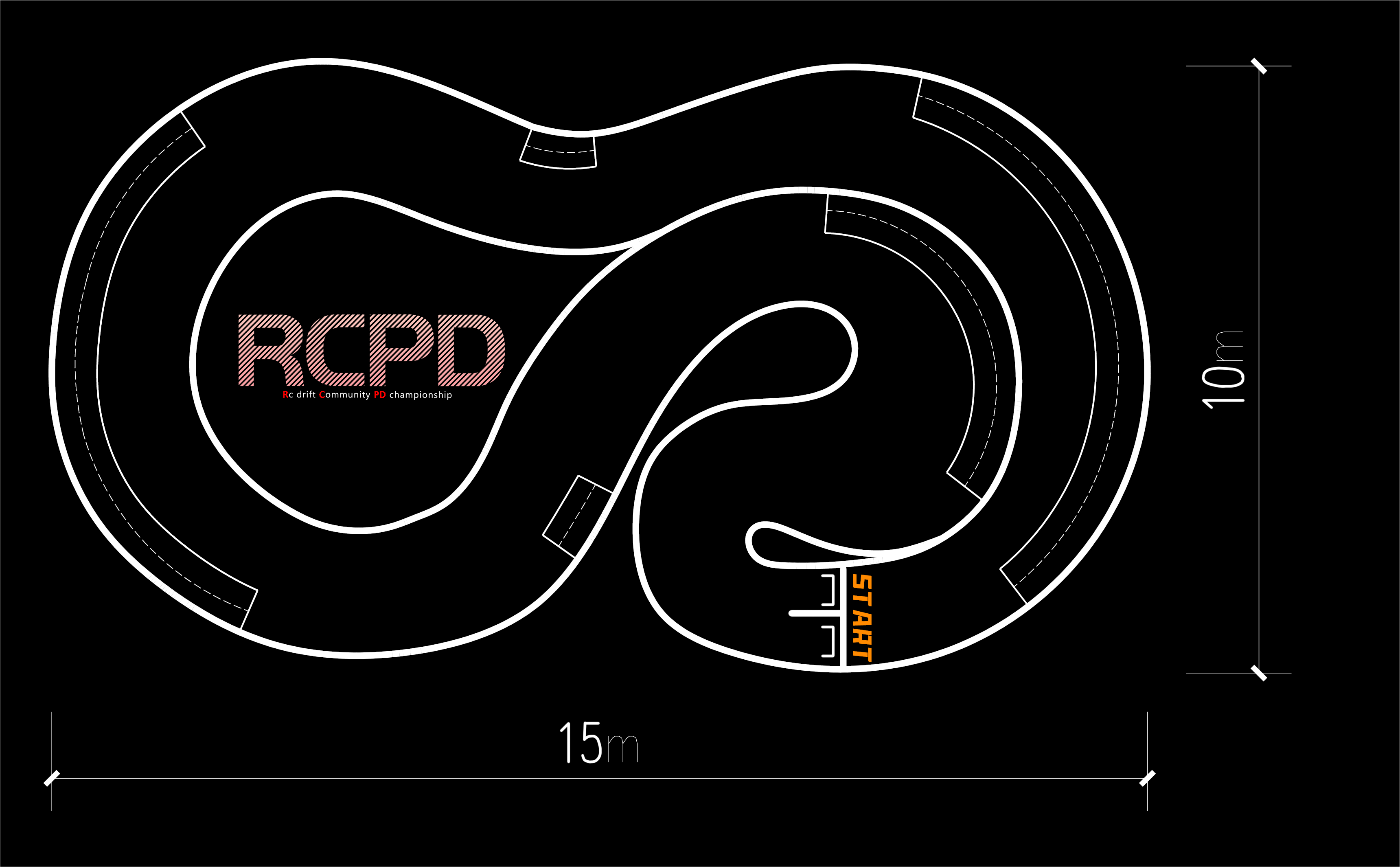 Track layout diagram